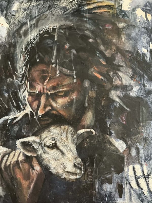 Man and His Lamb
